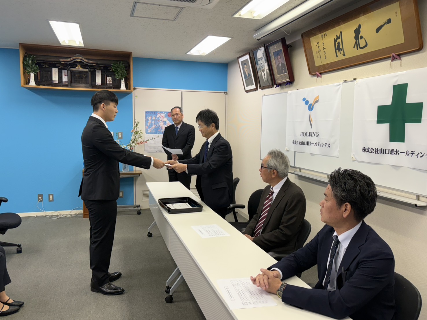 令和8年度 山口組ホールディングス グループ入社式を執り行いました